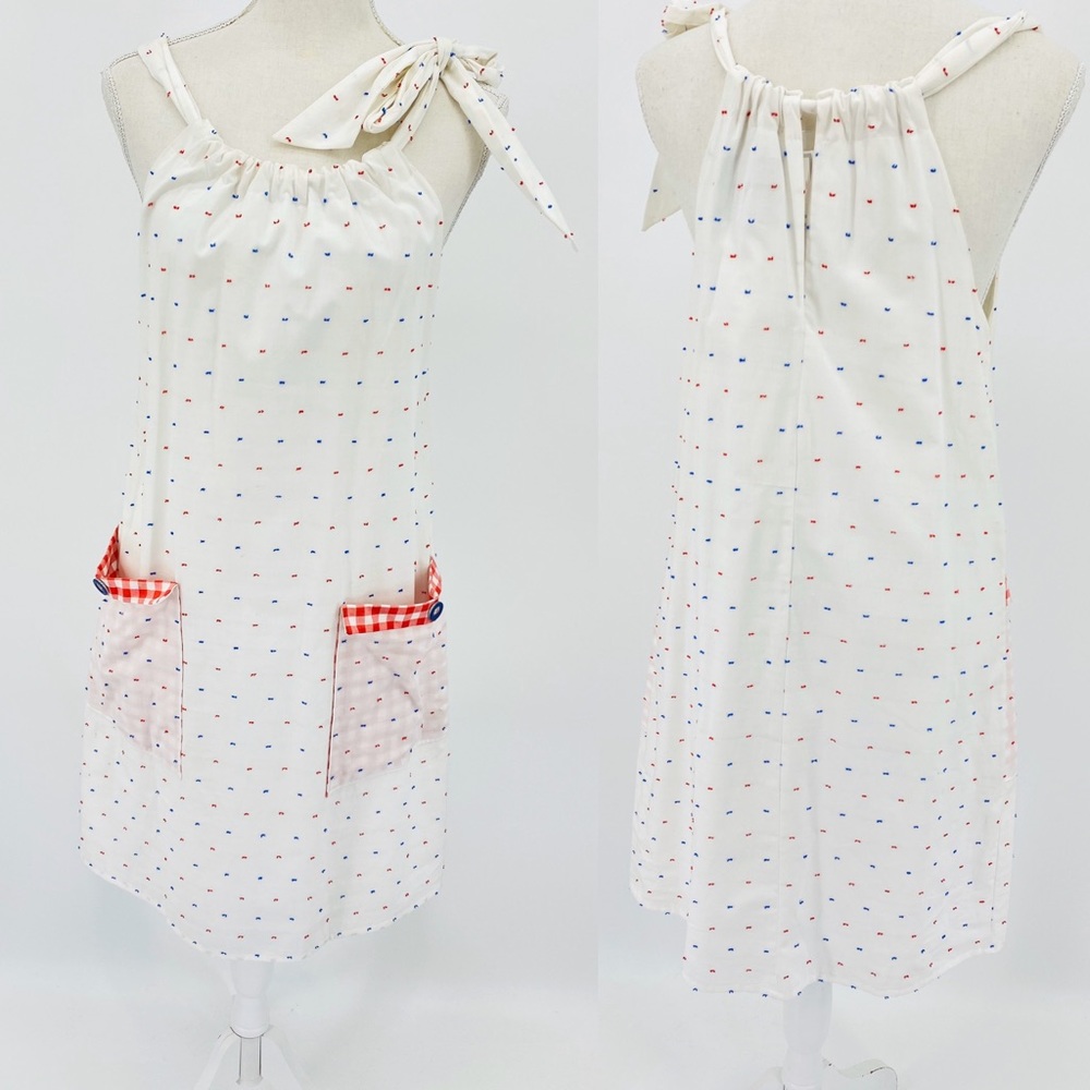 HOLIDAY Boston Boutique Handmade Patriotic Dress